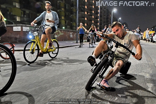 2018-05-31 Milano - Critical Mass 1646